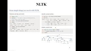 SentencePiece 1.  NLTK and Tokenizer (강승식 교수)