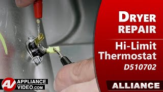 Dryer No Heat - Hi-Limit Thermostat Repair and Diagnostic
