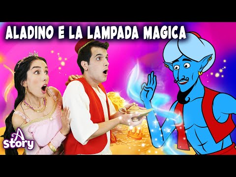 Aladino e la lampada magica | Storie per Bambini Italiano | A Story Italian