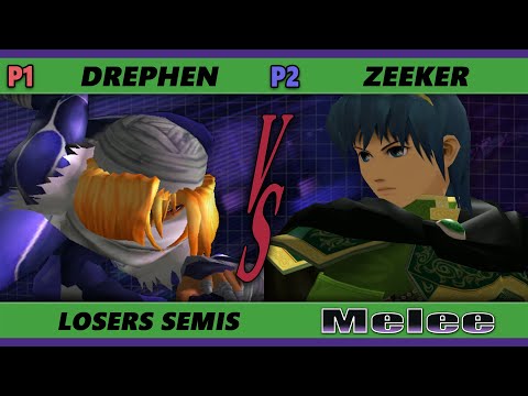 S@X 392 Online Losers Semis - Zeeker (Marth, Fox) Vs. Drephen (Sheik)  Smash Melee - SSBM