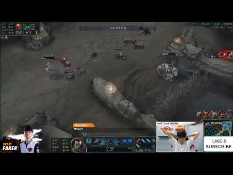 Faker... Plays... YASUO!! - Faker's Stream Highlights (Translated)