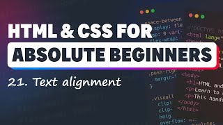 HTML & CSS למתחילים מוחלטים: יישור טקסט