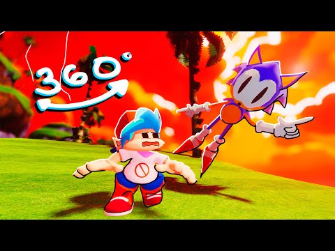 360° vs Sonic Chase Rewrite Part 2  Friday Night Funkin