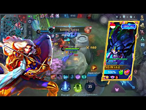 Game Play Helcurt Objektif VS Lancelot 2022 || Mobile legend
