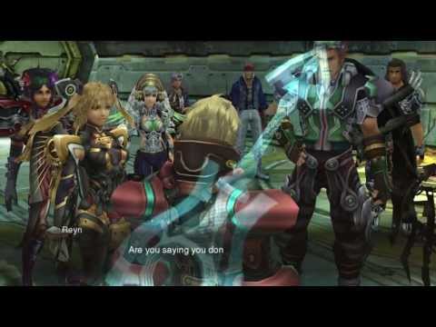 (Wii) Xenoblade Chronicles HD Cutscene 126/126a - Flight Into the Mechonis - ENGLISH