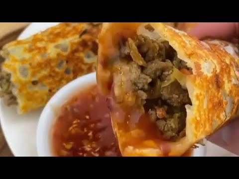 (Keto Egg Rolls ) Keto meal Recipe- #lowcarb #shorts #ketorecipes