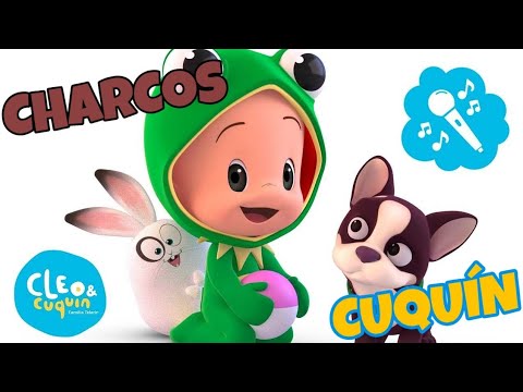 LOS CHARCOS DE CUQUÍN | Cleo & Cuquín - Familia Telerín Español Latino Video