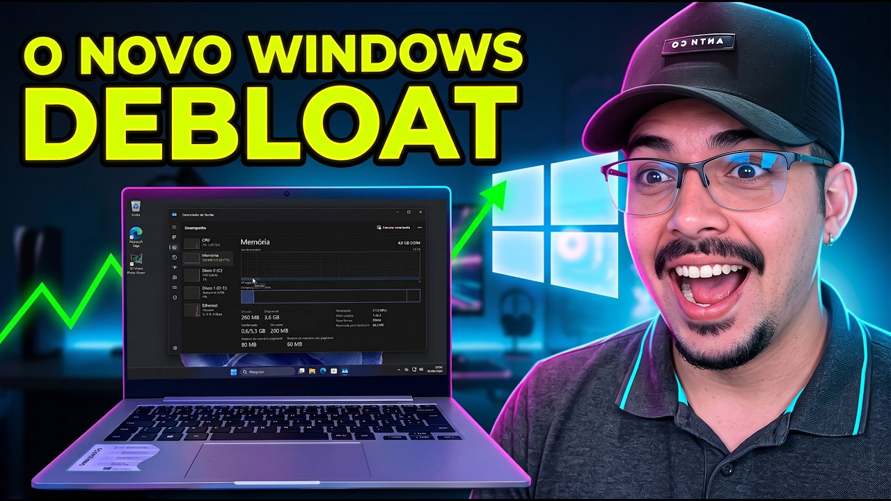 A Microsoft Odeia Esse Aplicativo (PC Leve em 2 Minutos!)