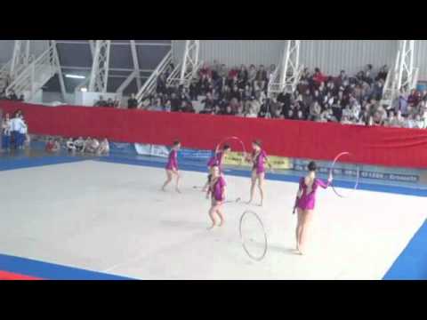 Trofeo Brozzi 2012 - Squadra 3 Cerchi e 2 Clavette: Allegra, Chiara, Federica, Lucrezia, Matilde