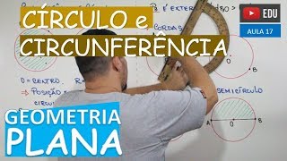 ⭕ Círculo e Circunferência (Parte 1) - GEOMETRIA PLANA (Aula 17)