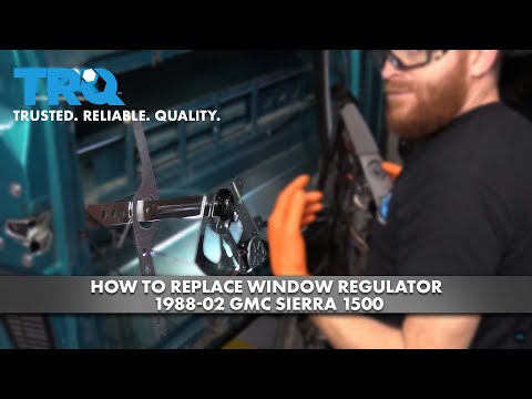 How to Replace Window Regulator 1988-02 GMC Sierra 1500
