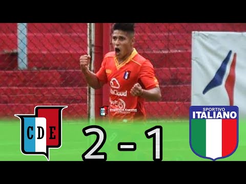 Primera C : DEPORTIVO ESPAÑOL 2 - 1 SPORTIVO ITALIANO | (Los Goles)
