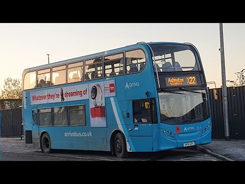 A1 THRASH: Route X15 | NK14GDF/7528 - Arriva Northumbria: ADL E40D/ADL Enviro 400