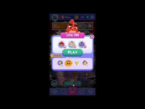 Angry Birds Dream Blast | Level 306 - 310