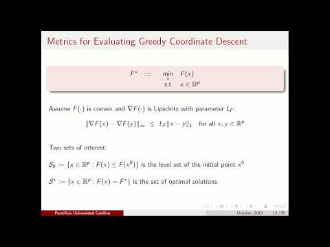 Seminario del Prof. Robert Freund: Condition Number Analysis of Logistic Regression
