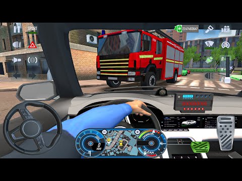 City Taxi Driving Simulator 3D: Electric city car driving pick and drop simulator - android gameplay