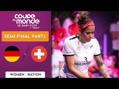 2022 ITSF World Cup - Women Nations Semi-Final - GERMANY 🇩🇪 vs SWITZERLAND 🇨🇭 Part 1