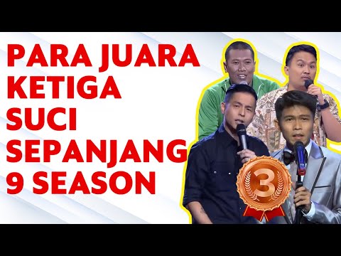 Flashback! Inilah Para Juara Ketiga SUCI dari Season 1 hingga 9