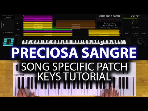 Preciosa Sangre MainStage patch keyboard tutorial- Marco Barrientos