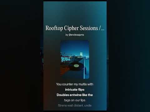 Rooftop Cipher Sessions // Boom Bap Rap - Endless Jams