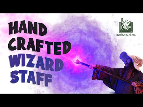 Master hand crafted WIZARD STAFF - YOU HAVE TO SEE IT FOR YOURSELF!