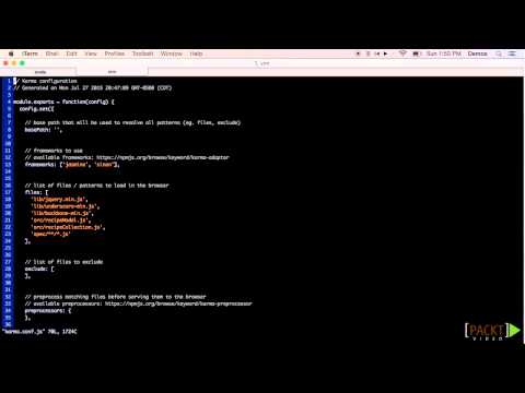 Learning Backbone js Testing Setting Up Our Views | packtpub com