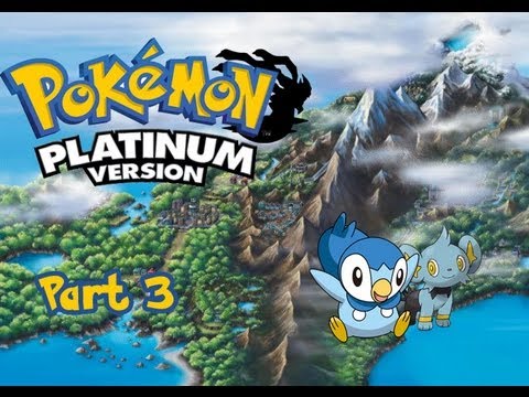 Pokémon Platinum Walkthrough Part 3: Jubilife City and more!