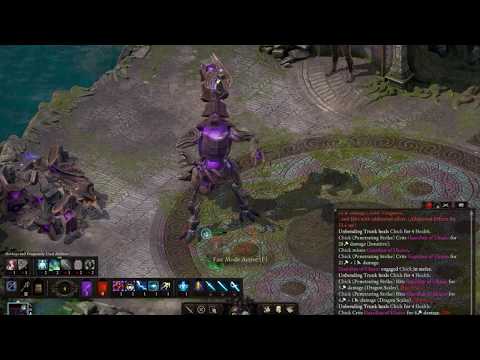 Pillars of Eternity II  Deadfire Solo Swashbuckler vs Guardian of Ukaizo PoTD Upscaled