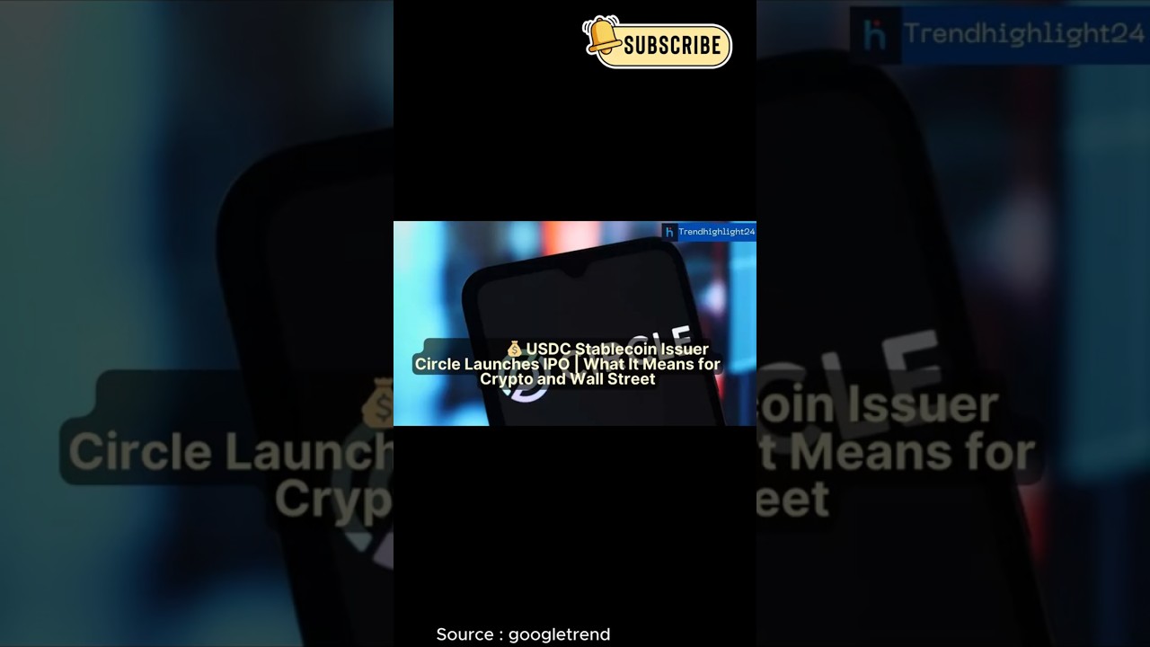 💰 USDC Stablecoin Issuer Circle Launches IPO | What It Means for Crypto and Wall Street #circle