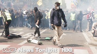 France&#39;s Yellow Vest Protestors Took To The Streets For May Day (HBO)