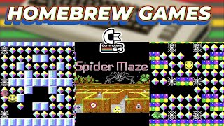 Spider Maze 2 - New Commodore 64 Game 2026
