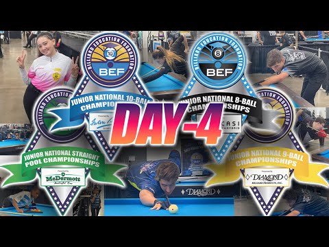 10-Ball Championships | BEF Junior National Championships | Day 4 (part 3)