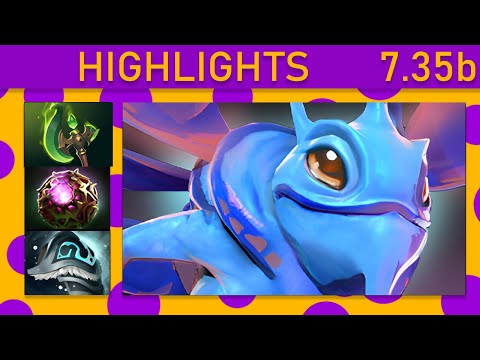 ✨Emo Puck 86% Kill participation! Mid Highlights 7.35b - Dota 2 Top MMR