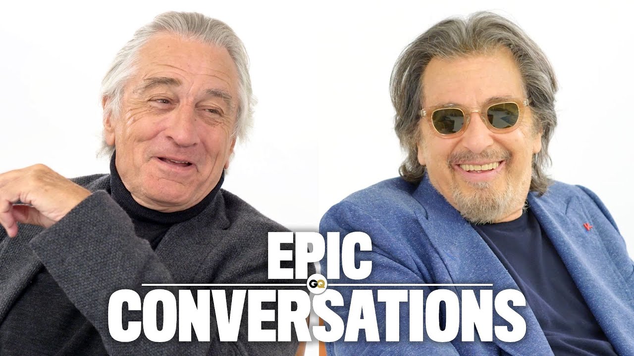 Robert De Niro and Al Pacino Have an Epic Conversation | GQ