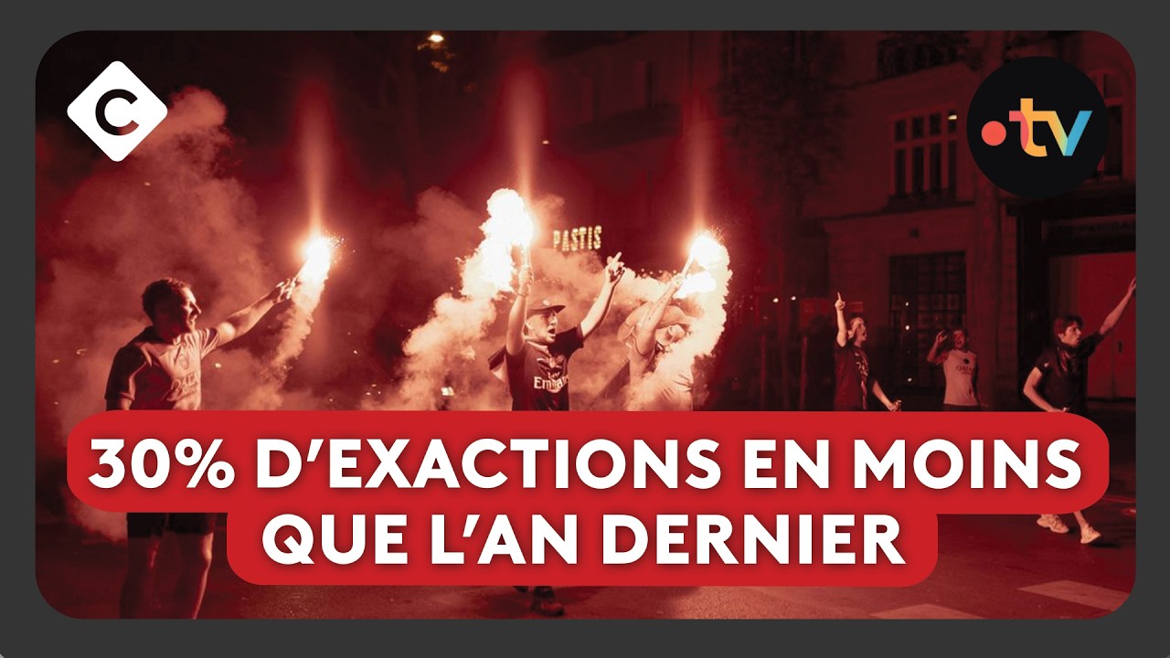 Victoire du PSG : scènes de liesse à Paris et en France