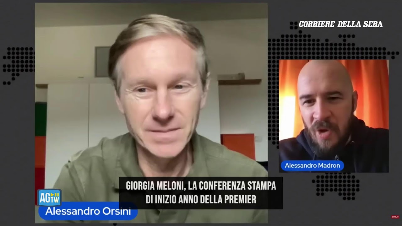 Conferenza stampa di Giorgia Meloni