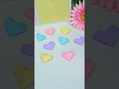 DIY Corazones de papel en 3D 💖 Manualidades con papel #diy #manualidades #innovamanualidades