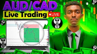 🔹ያልጠበኩት ነገር ሆነ | Live AUDCAD Trading !