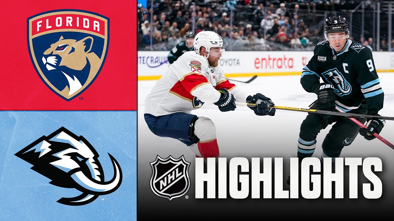 Panthers vs. Mammoth | NHL Highlights | December 10, 2025