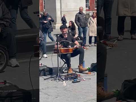 Guitarist at Washington Square, New York