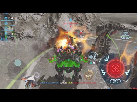 Staying about the beacons in a mixed-league Moon fight — War Robots