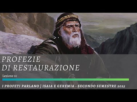 Profezie di restaurazione | Scuola del Sabato 22 novembre 2025