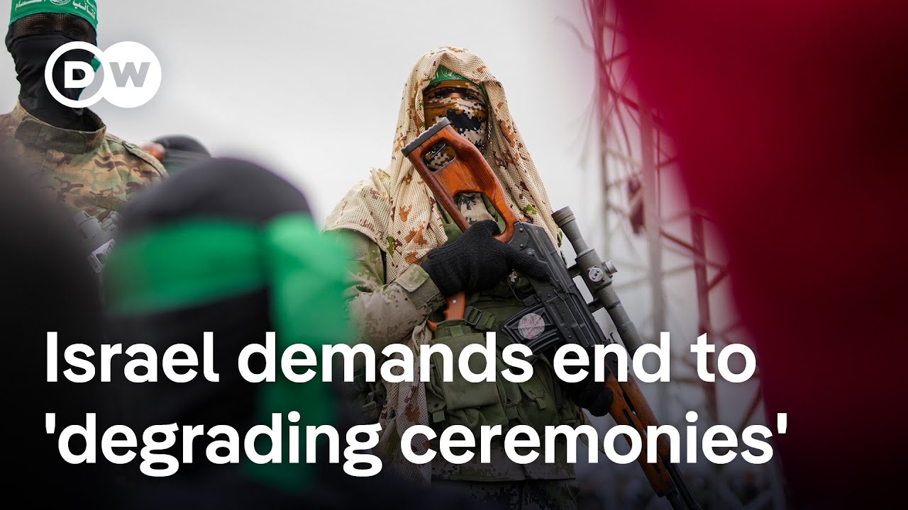 Israel delays releasing 600+ Palestinian prisoners until next hostage release guaranteed | DW News