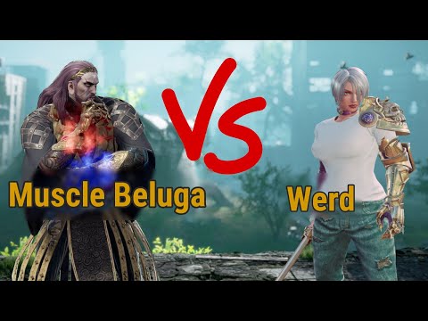 Muscle Beluga (Azwel) VS Werd (Ivy) #MuscleBeluga #Werd