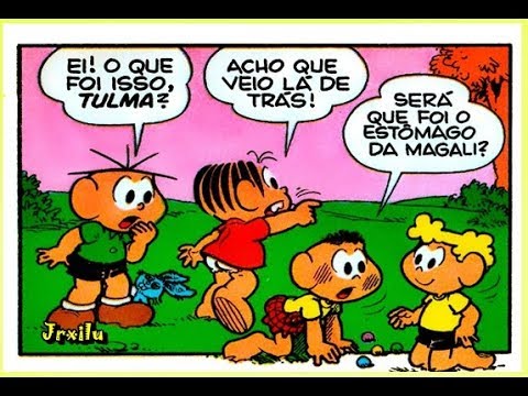 A Turma da Mônica - Um visitante do céu - Quadrinhos Turma da Mônica