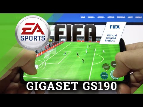 FIFA Mobile on GIGASET GS190 - FIFA Mobile Gameplay