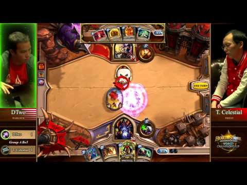 DTwo vs. Tiddler Celestial - Group A - Match 3 - Hearthstone World Championship 2014