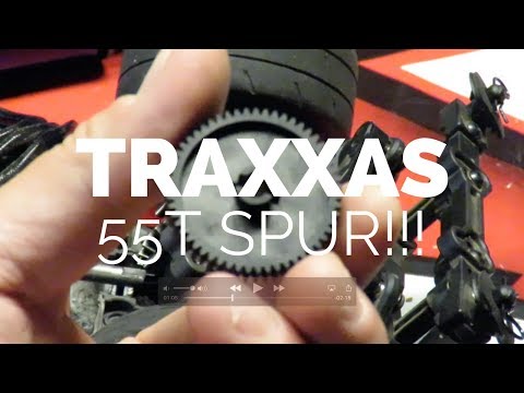 Traxxas 4-Tec 2.0 55T Spur Upgrade!