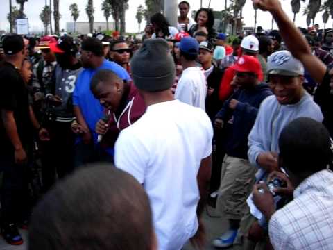 Mac Ace & Sha Boing Live at Venice Beach - Fat Nigga