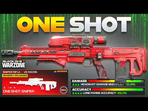 NOW the #1 BEST SNIPER META LOADOUT in BO7 WARZONE! (Best Sniper Class in COD WZ BO7)
